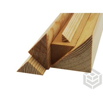 FA háromszög léc 2,2m   30x30