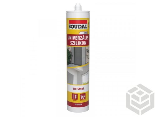 SOUDAL Uni. szilikon feket.280