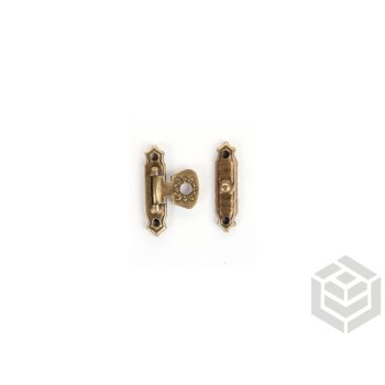 Doboz zár antik réz 25mm