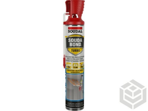 SOUDAL SOUDABOND TURBO 750ml Poliuterán rag.