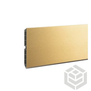 Lábazatprofil H100 szálcsiszolt arany