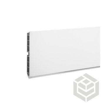 Lábazatprofil H120 matt fehér