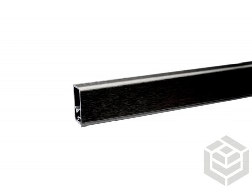 Vízzáró téglalap fekete (25x10mm)   2m