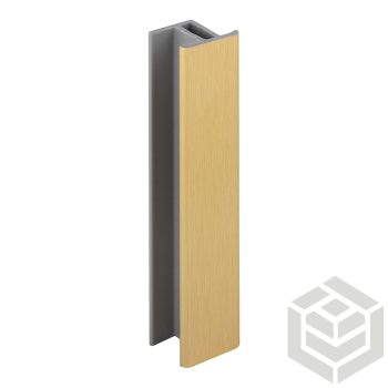 Lábazatprofil toldó H 150 szálcsiszolt arany