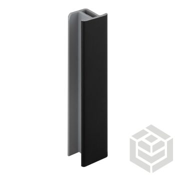 Lábazatprofil toldó H 120 fekete