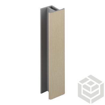 Lábazatprofil toldó H 120 inox