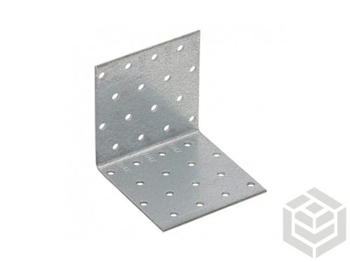 Sarokösszekötő perforált 80x80x80 ív 2 mm