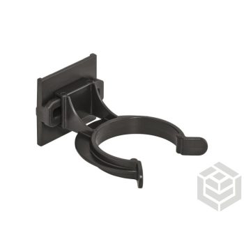 AXILO lábazattartó klipsz FÉM+MŰA. LÁBAZATHOZ (FEKETE)