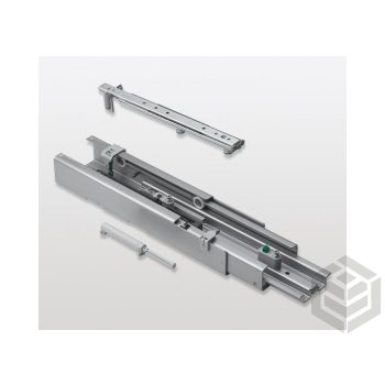   DISPENSA teljes kihúzású vasalat VVS-X ( befele csillapítással ) SSP ezüstszürke