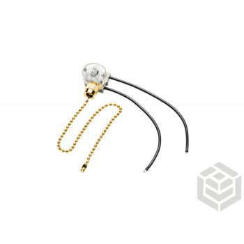 Fém láncos húzókapcsoló, WL-LAN1, arany színű