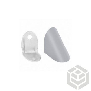 ALU Polcrögzítö fém/müa fekete