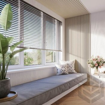 Falpanel Világos Tölgy - Fekete 260x30x1,7 cm