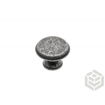 Bútorgomb fém CENTO ant. Ezüst