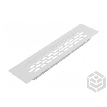 Szellőzőrács 80x480 fehér