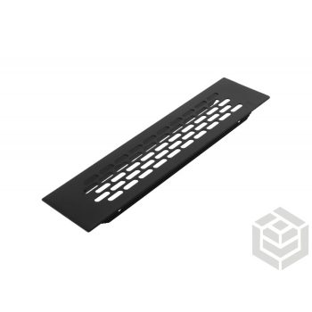 Szellőzőrács 60x245 kicsi fekete