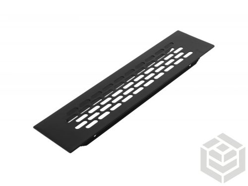 Szellőzőrács 60x245 kicsi fekete