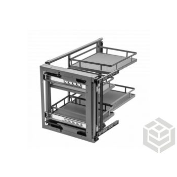   Magic CORNER MovixPro sarok 450 mm antr./antracit részleges kih.