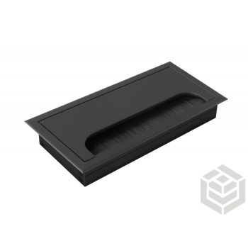 Kábelkiv. 80x160 fém fekete