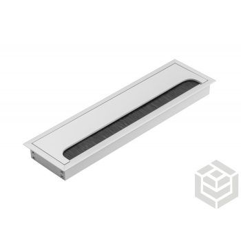 Kábelkiv. 80x280 fém elox-alu