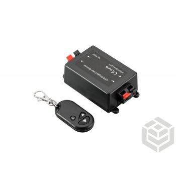LED dimmelhető távkapcsoló DC12-24V 8A fekete