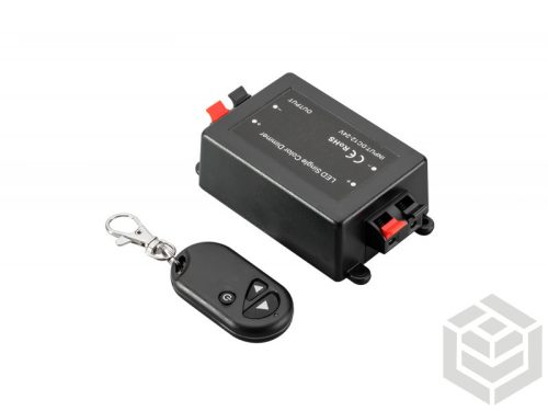 LED dimmelhető távkapcsoló DC12-24V 8A fekete