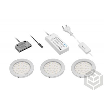 Led lámpa Castello 3-as 15W/12V meleg fehér