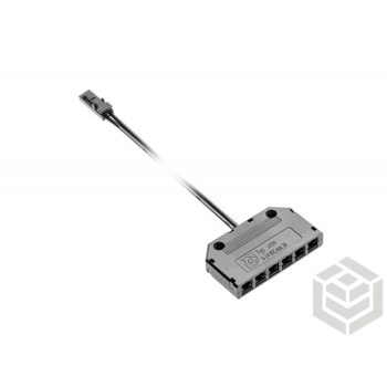   LED 6-os osztó Mini AMP LZAKZ6 18W;230V;2m csatlakozó kábellel