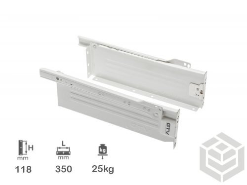 Metala Box 118/400 PREST fehér