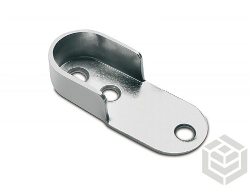 Rúdtartó D42x19mm ovál