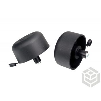 Szintezöláb 26mm müanyag fekete