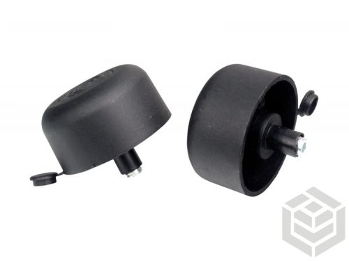 Szintezöláb 26mm müanyag fekete