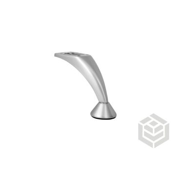 Bútorláb hajlított 120mm króm