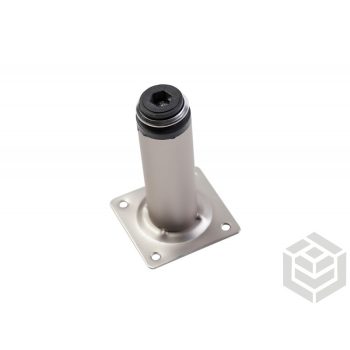 Bútorláb fém 100 henger szatén