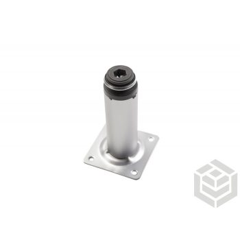 Bútorláb fém 100 henger alu