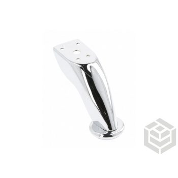 Bútorláb fém íves króm 95mm