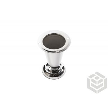 Bútorláb fém 100 vastag tölcsér króm