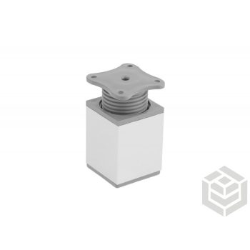 Bútorláb fém 40x40/ 60 alu