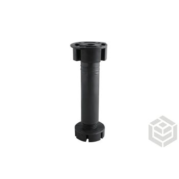 Bútorláb  DPA 150mm fekete müanyag 3 részes