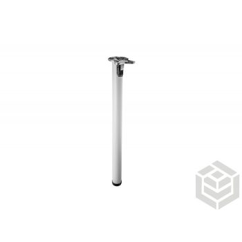 Asztalláb 50x710 csuklós fehér