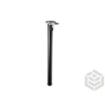 Asztalláb 50x710 csuklós fekete