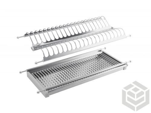 Tányércsepegtetö 500-as korp. 430/480-ig állítható inox