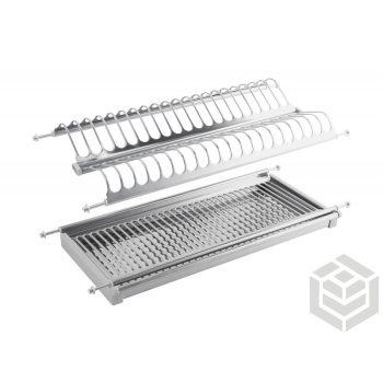   Tányércsepegtetö 800-as korp. 730/780-ig állítható inox