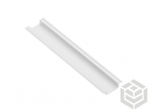 GTV GLAX profil bemarós    3m fehér   22-15,25x5 (17mm tak.nélk.)