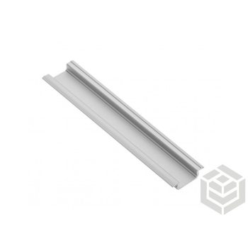   GTV GLAX profil bemarós    3m aluminium     22-15,25x5 (17mm tak.nélk.)