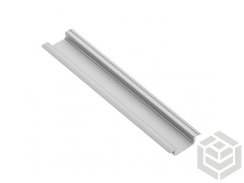 GTV GLAX profil bemarós    3m alu     22-15,25x5 (17mm tak.nélk.)