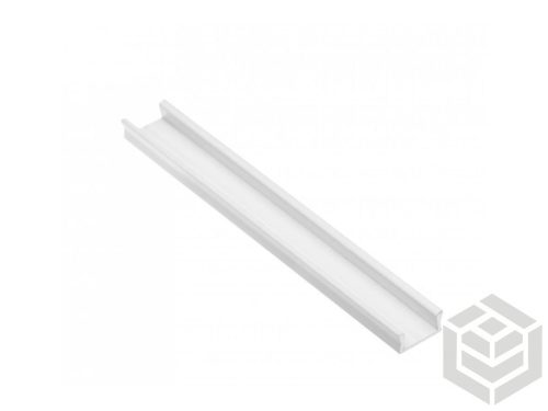 GTV GLAX profil csavarozható  2m fehér 14x7 (13mm tak.nélk.)