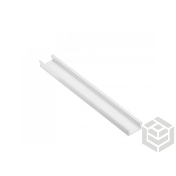   GTV GLAX profil csavarozható   3m fehér        14x7       (13mm tak.nélk.)