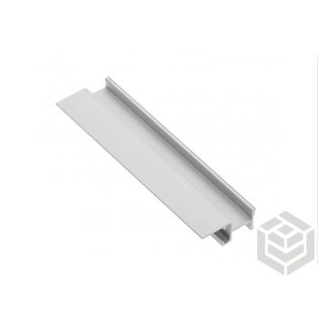   GTV GLAX profil üveg v. fapolc élre ragasztható 2m alu  29*13   (13mm tak.nélk.)