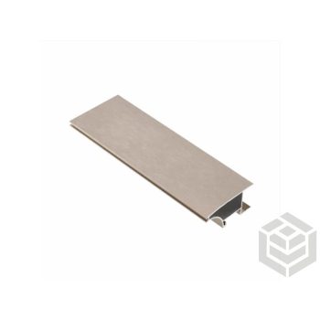   GTV GLAX profil rejt. íves éllel     3m inox  (17mm tak.nélk.)