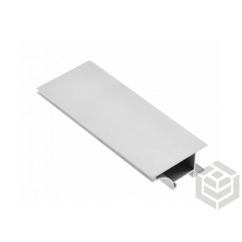   GTV GLAX profil rejt. íves éllel    3m alu        (17mm tak.nélk.)